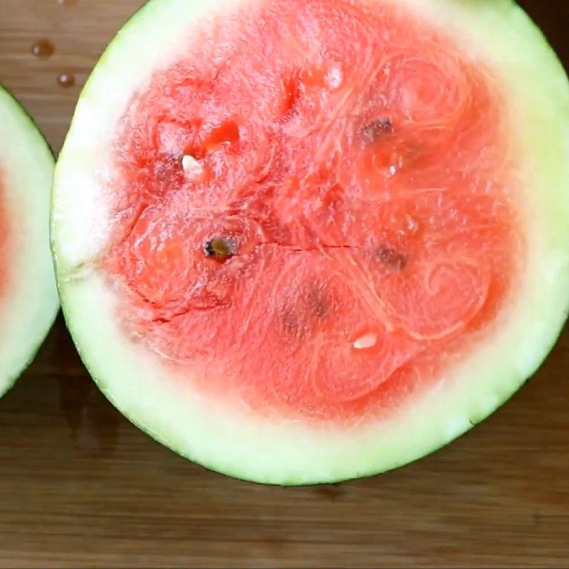 Step 1 Prepare the Watermelon Watermelon Sorbet