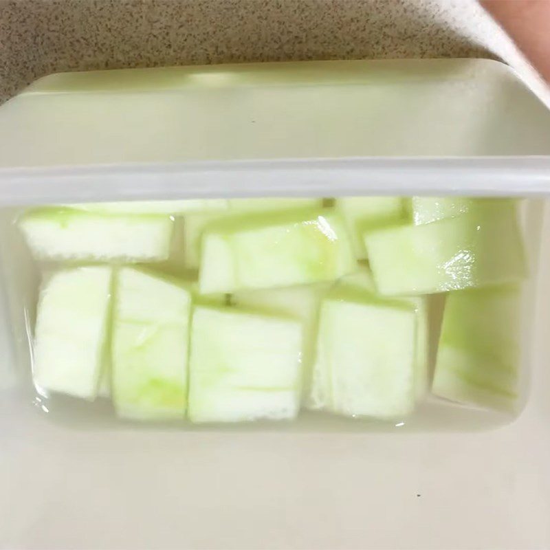 Step 1 Prepare watermelon rind Watermelon Candy