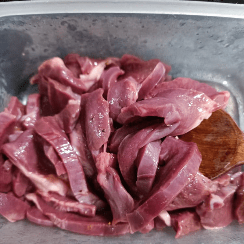 Step 2 Prepare the ingredients Pork Heart Porridge with Potatoes