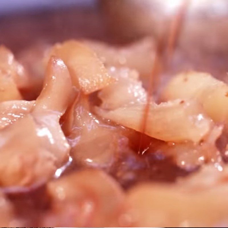 Step 3 Cook beef tendon with red wine for Beef Tendon with Red Wine Sauce