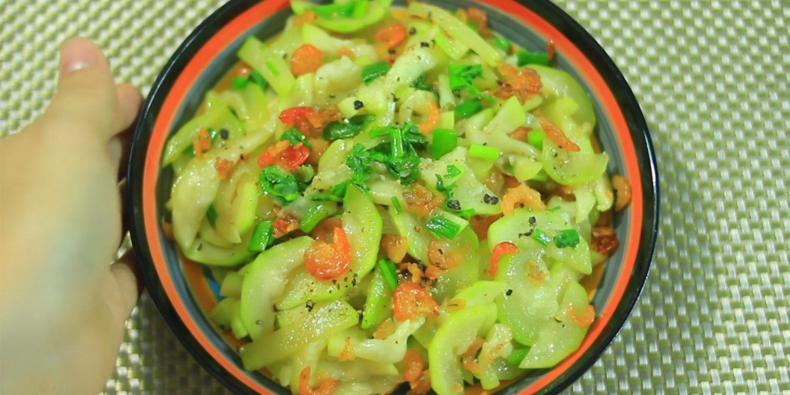 stir fried gourd with dried shrimp bitter gourd stir fry how to make stir fried gourd stir fried gourd 09216