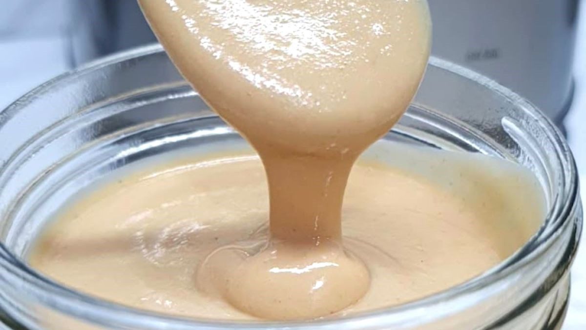 Vegan condensed milk from cashews