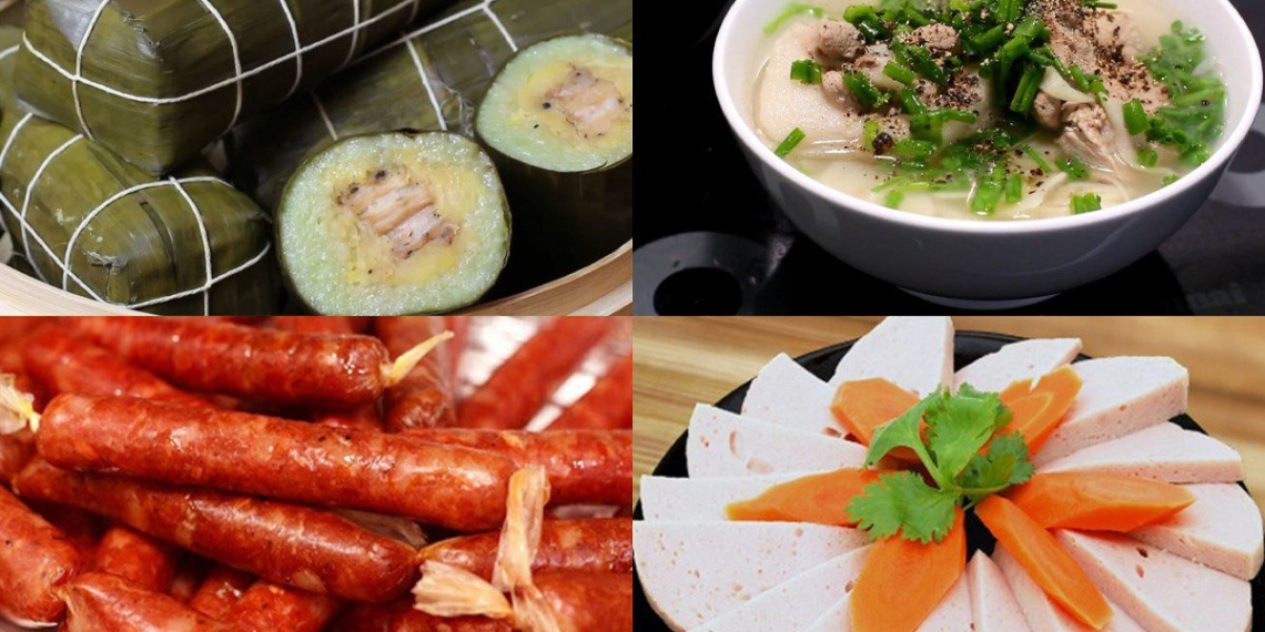 suggestions for delicious dishes on the southern tet table 01570