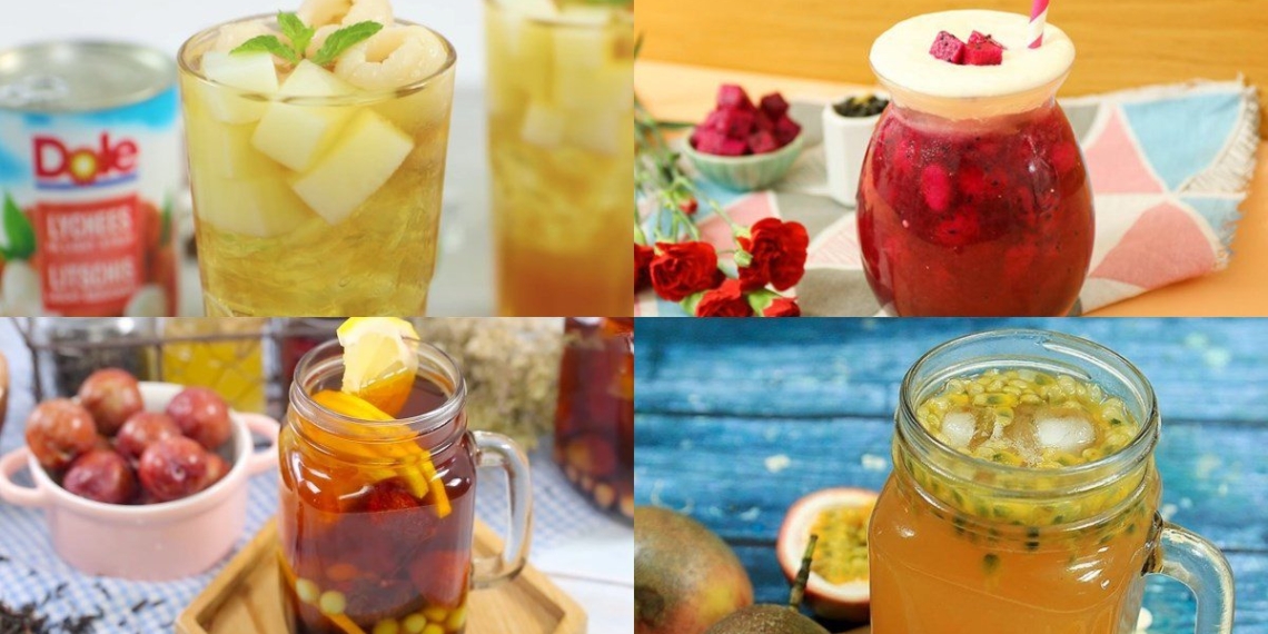 summary 10 ways to make fruit tea refreshing cold heat 11152