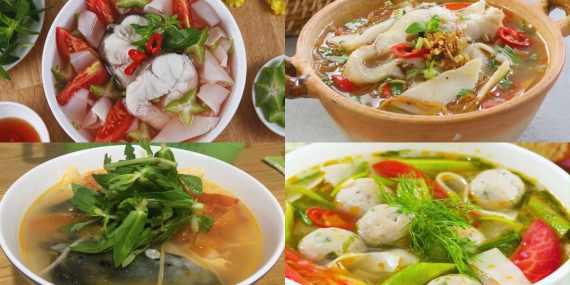 summary 12 dishes fish soup with sour mango delicious crunchy 10850