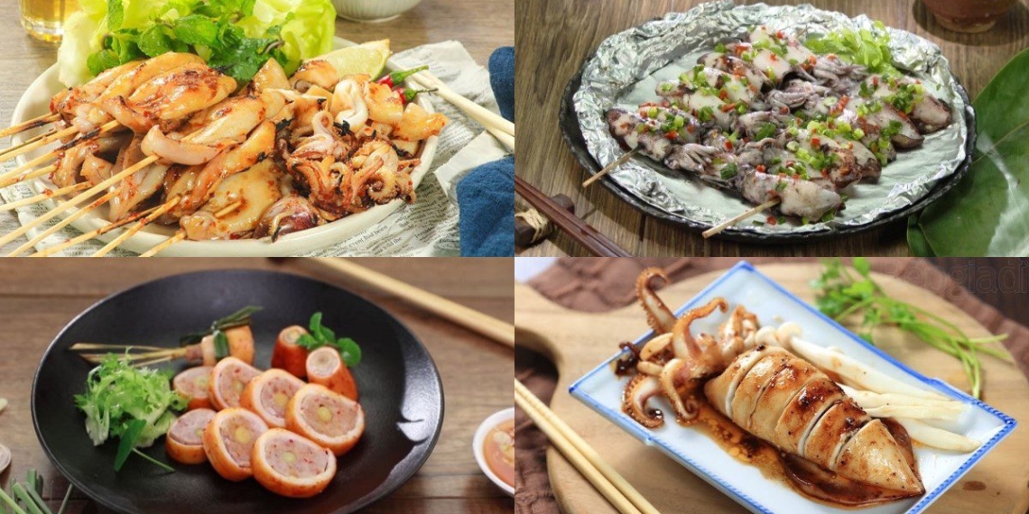 summary 5 ways to grill squid with an oven delicious and attractive 15101