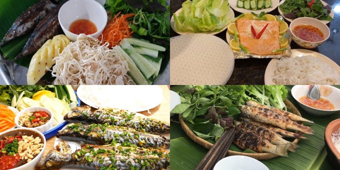 summary of 10 delicious grilled fish rolled in rice paper recipes 14749