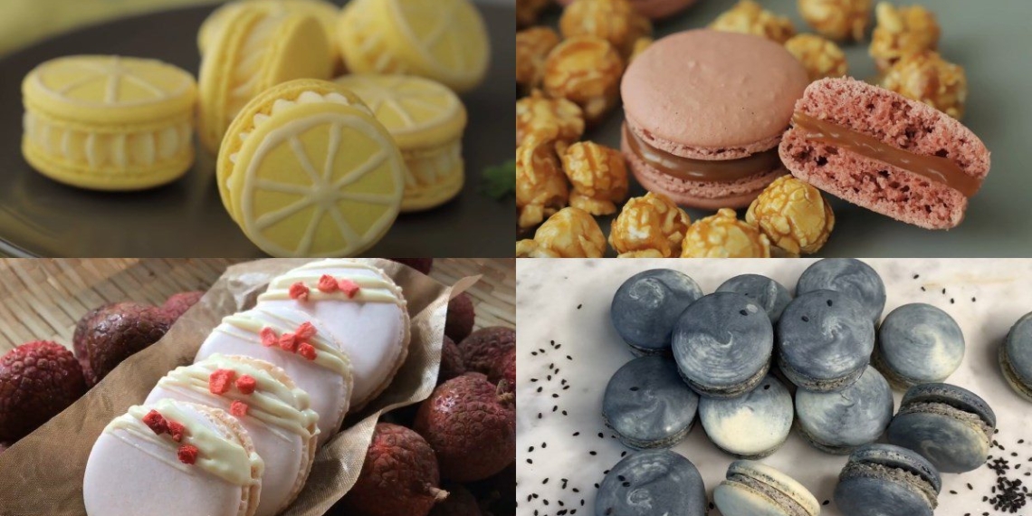 summary of 10 recipes for making beautiful sweet macarons at 11103