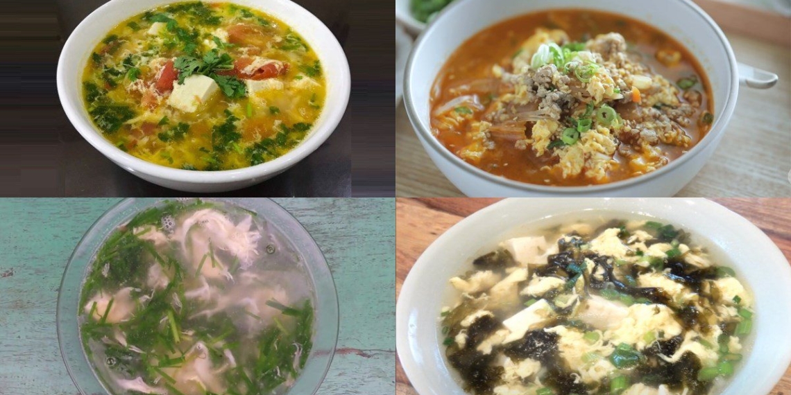 summary of 9 delicious easy quick egg soup recipes 14465