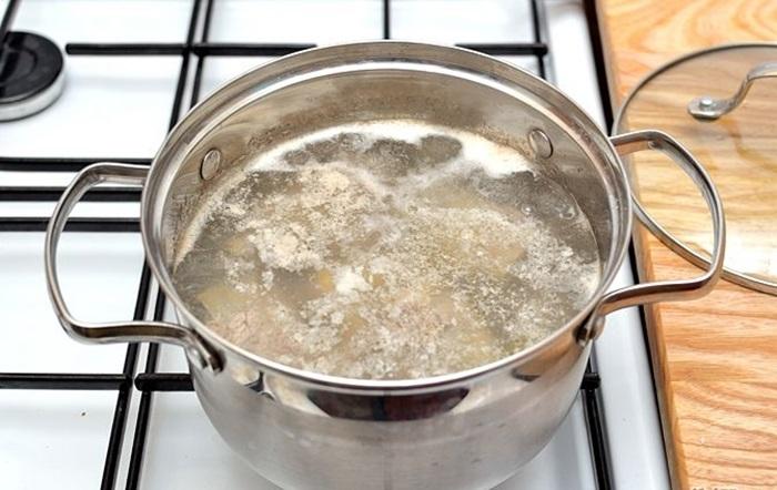 Step 2 Boil beef ribs Grilled beef ribs