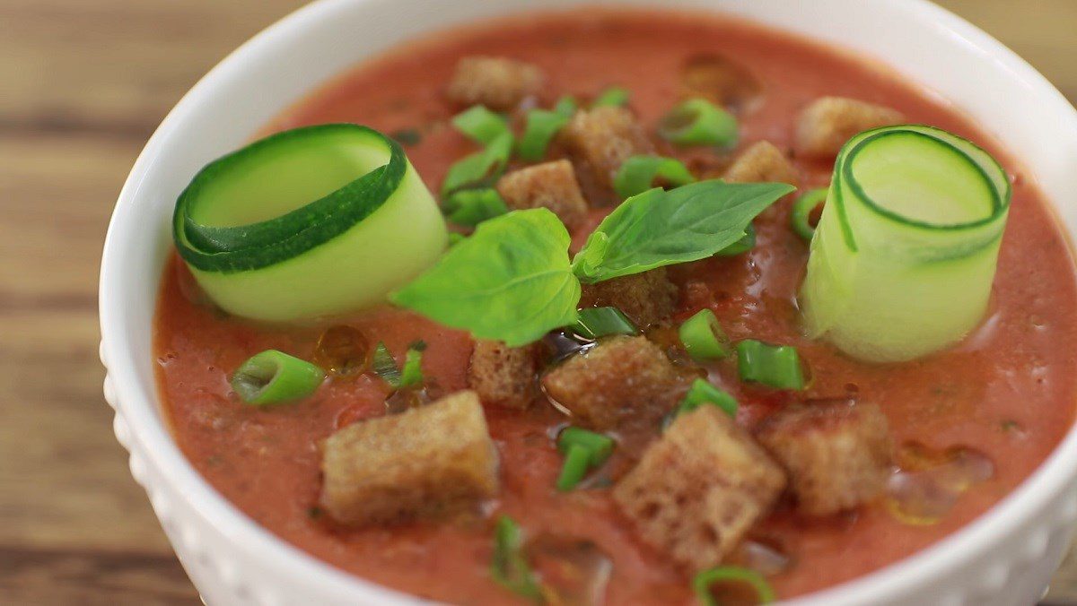 Spanish Cold Tomato Soup