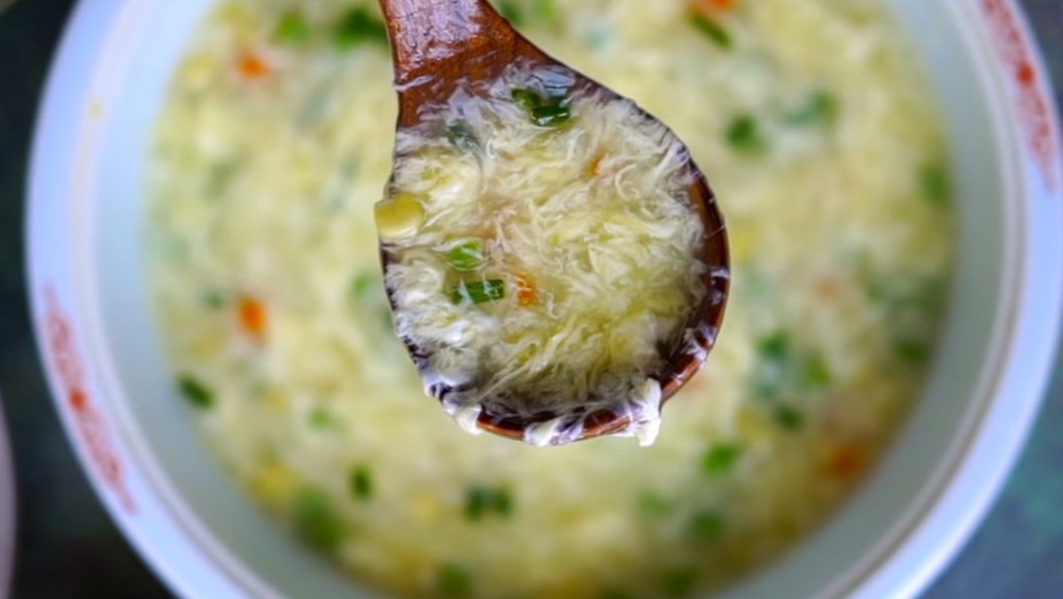 Egg and Vegetable Soup