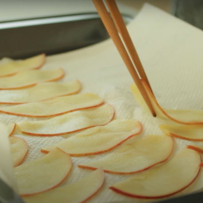 Step 3 Shape the cake Apple tart rose