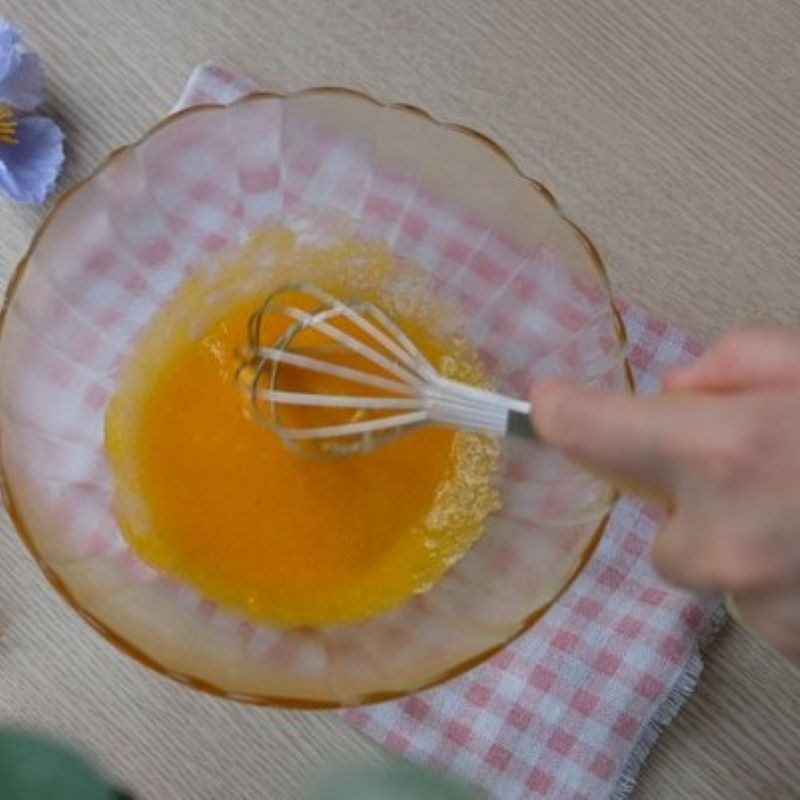 Step 2 Separate the egg yolks and egg whites for Vanilla Soufflé Cake