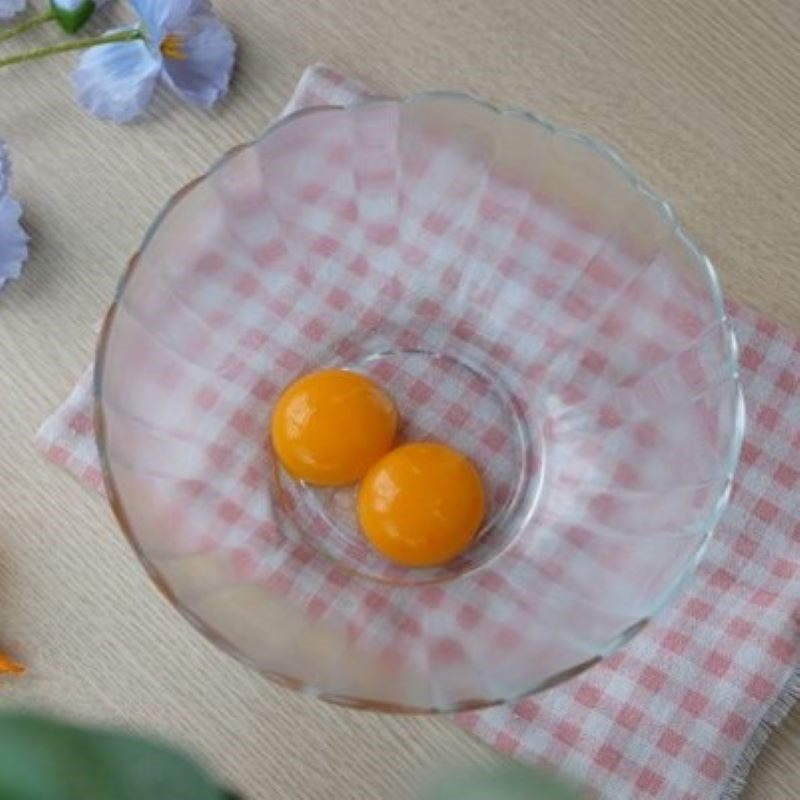 Step 2 Separate the egg yolks and egg whites for Vanilla Soufflé Cake