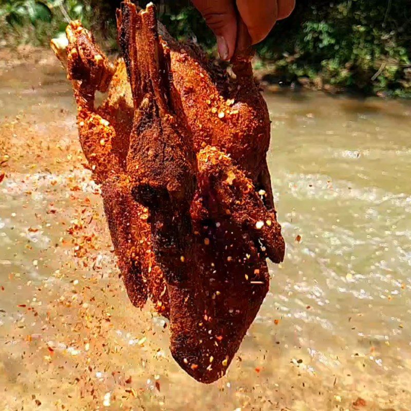 Step 5 Seasoning the Duck with Chili Powder Spicy Fried Duck