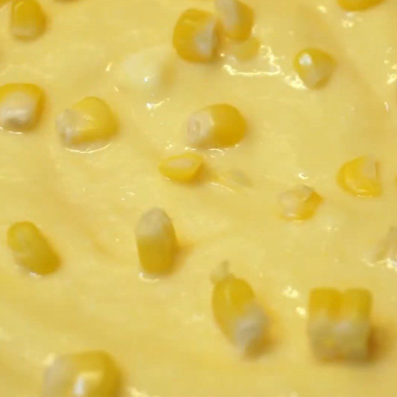 Step 6 Shaping Corn Cream Cake