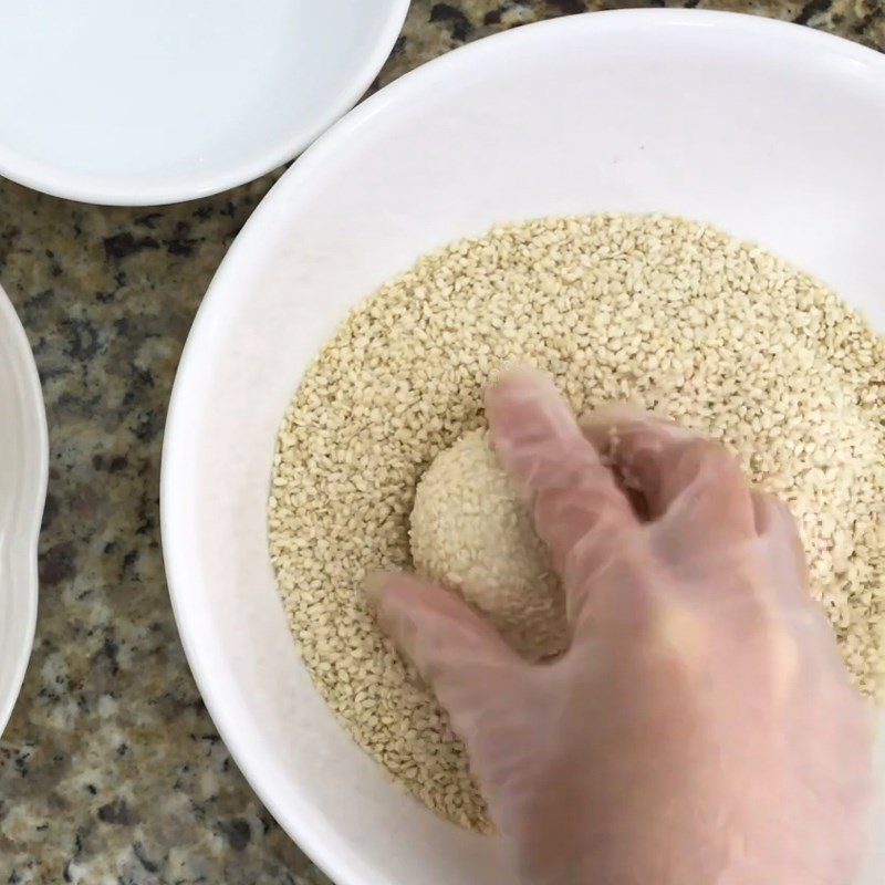 Step 4 Shape the Red Bean Paste Cake