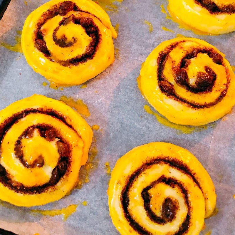 Step 2 Shape the dough for Cinnamon Raisin Roll