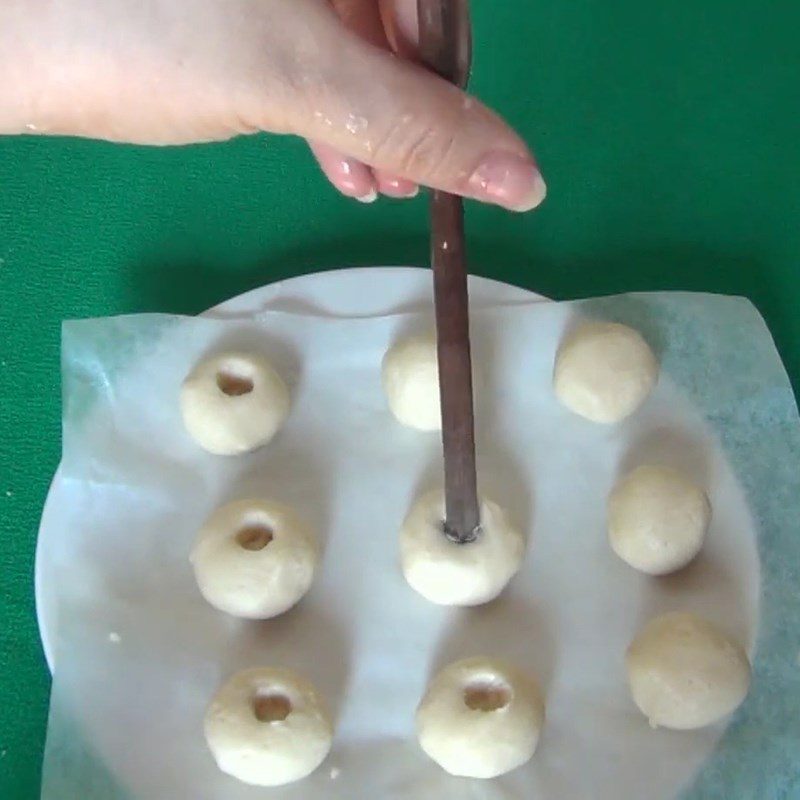 Step 3 Shaping the cookies Strawberry Jam Cookies using an air fryer