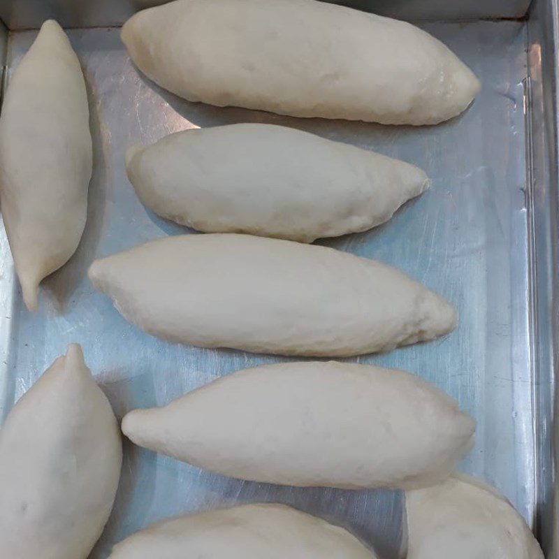 Step 4 Shaping the dough Fried curry bread