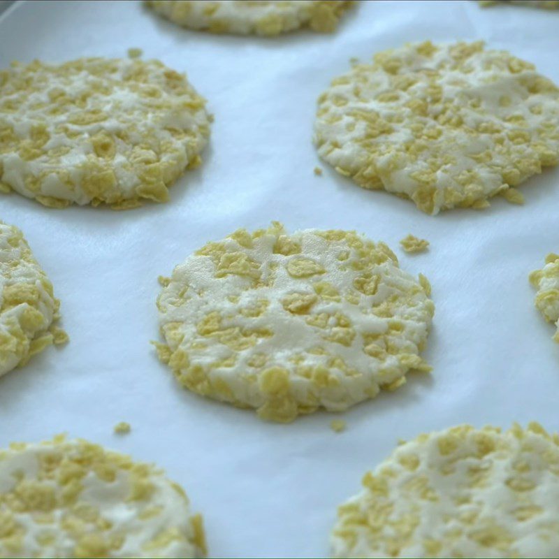 Step 3 Shaping the cookies Cereal cookies