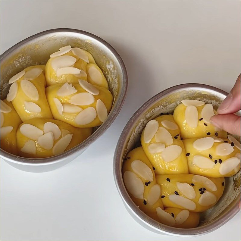 Step 3 Create Chrysanthemum Shape Mini Chrysanthemum Bread