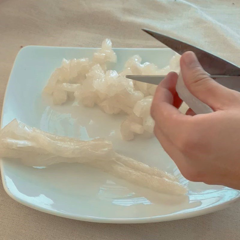 Step 1 Shaping the tapioca pearls Palm Sugar Tapioca Pearls with Rice Paper