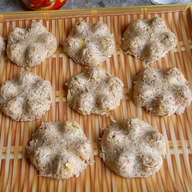 Step 4 Shape and fry the jackfruit Crispy fried young jackfruit