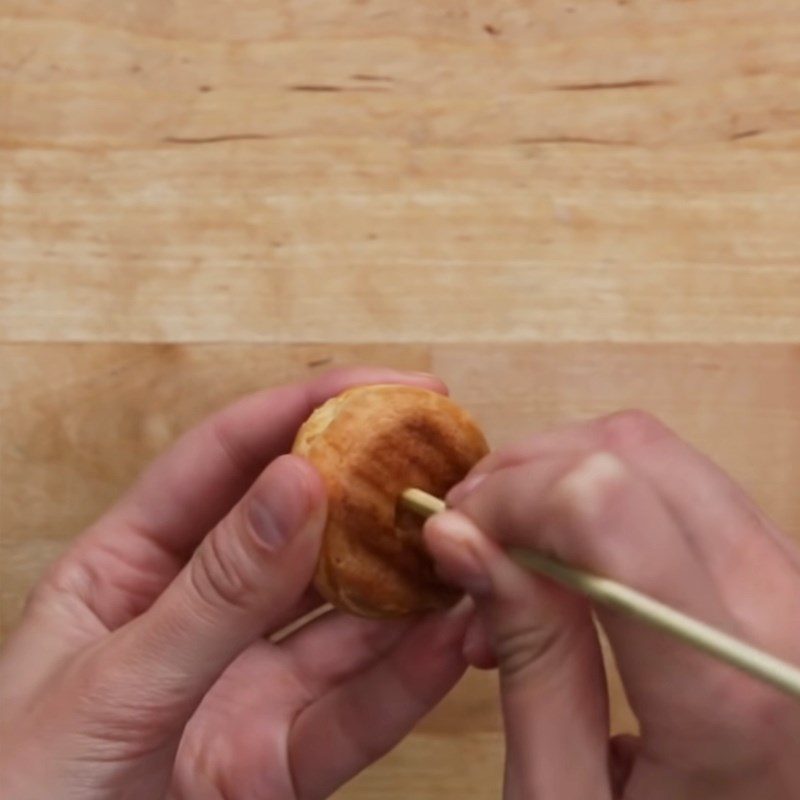 Step 5 Shaping and Baking the Croquembouche Cake