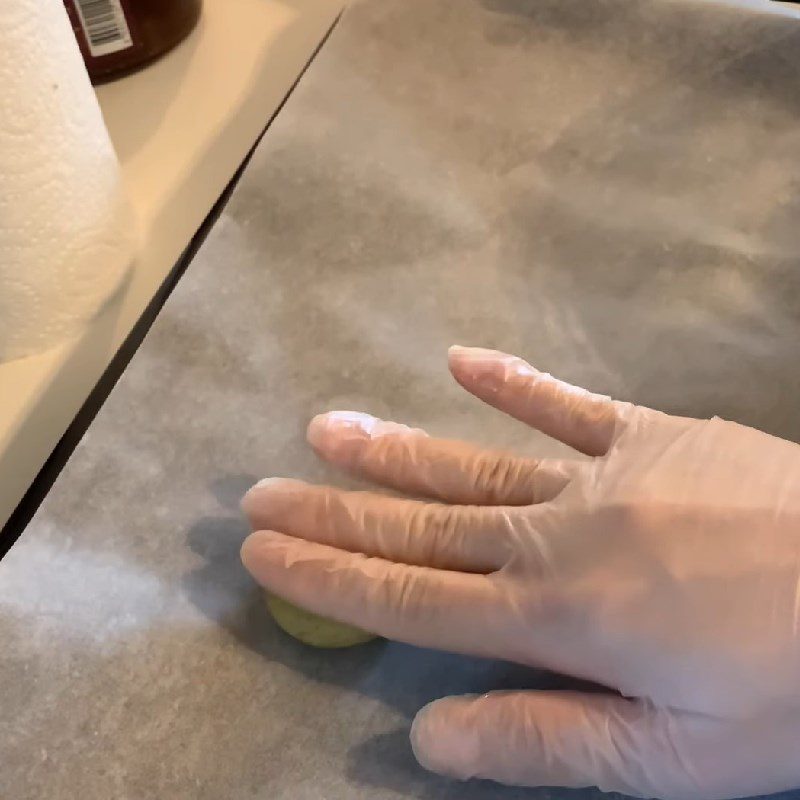 Step 3 Shaping and Baking Mint Butter Cookies