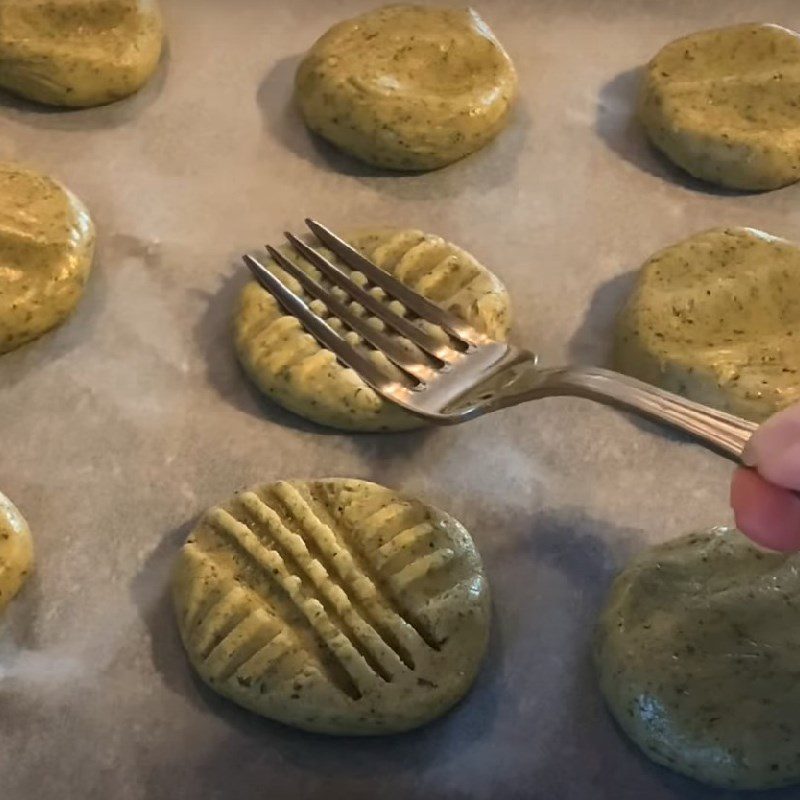 Step 3 Shaping and Baking Mint Butter Cookies