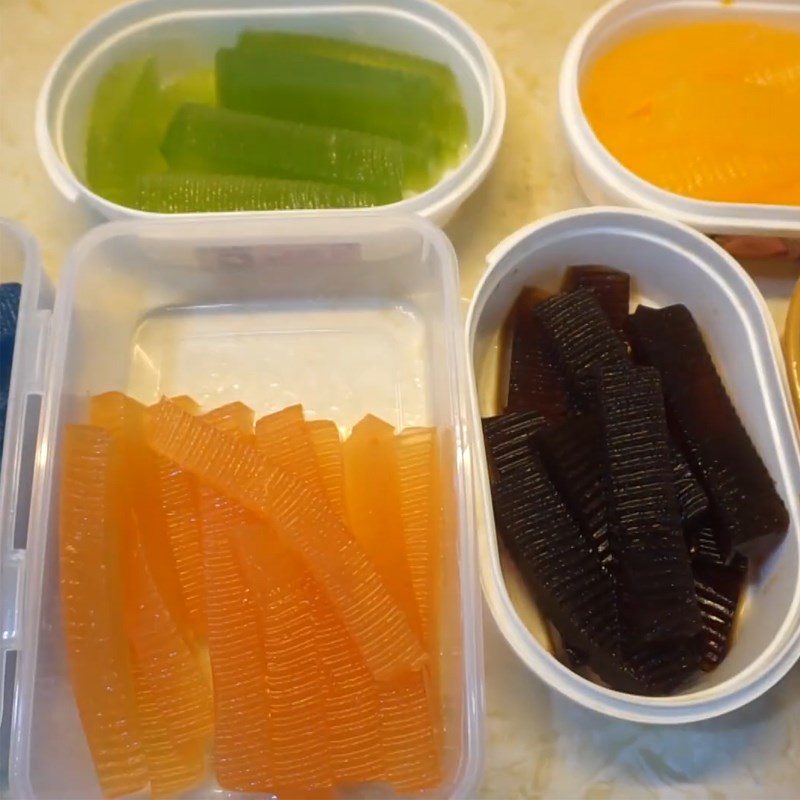 Step 4 Shaping and Drying Jelly Candy using an air fryer