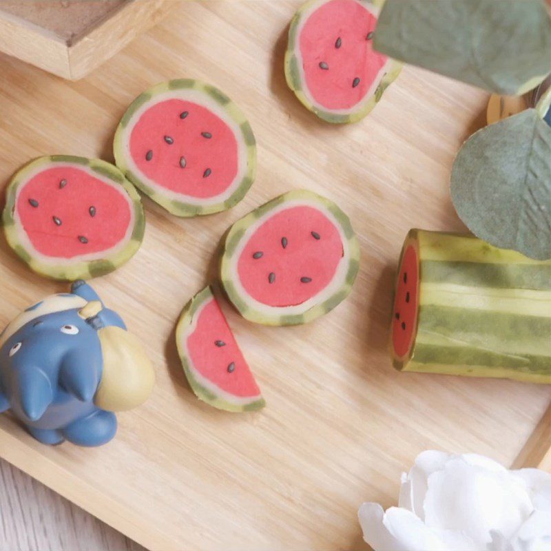 Step 6 Watermelon-shaped Butter Cookie Product