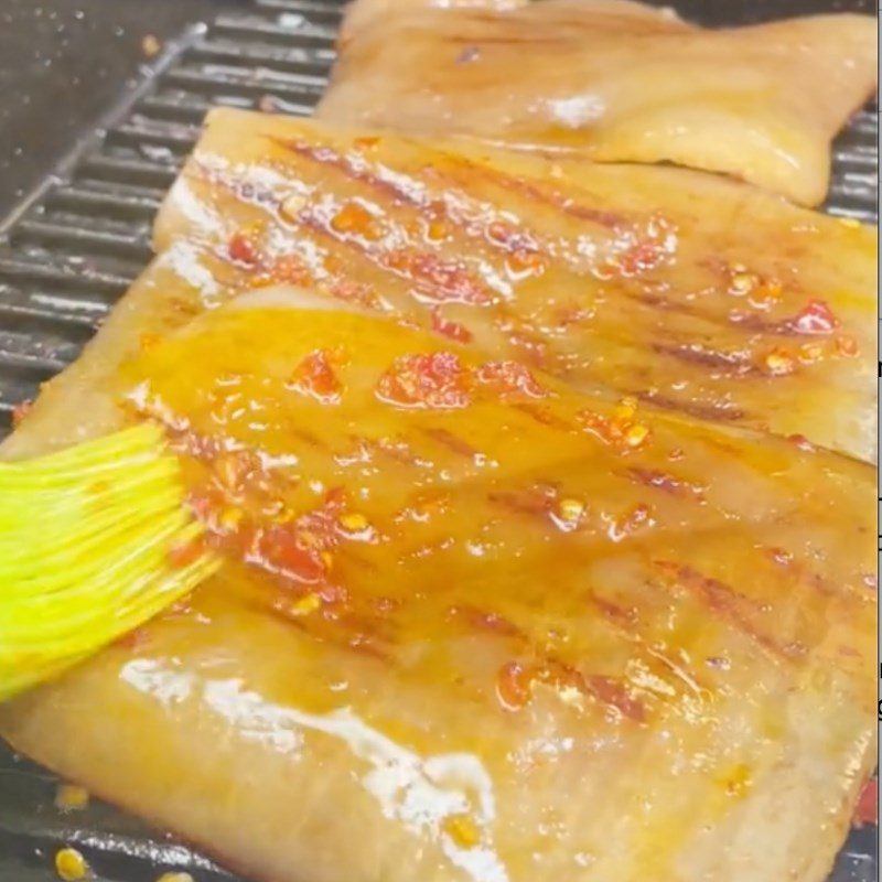 Step 4 Final Product Grilled Pork Skin with Chili Salt