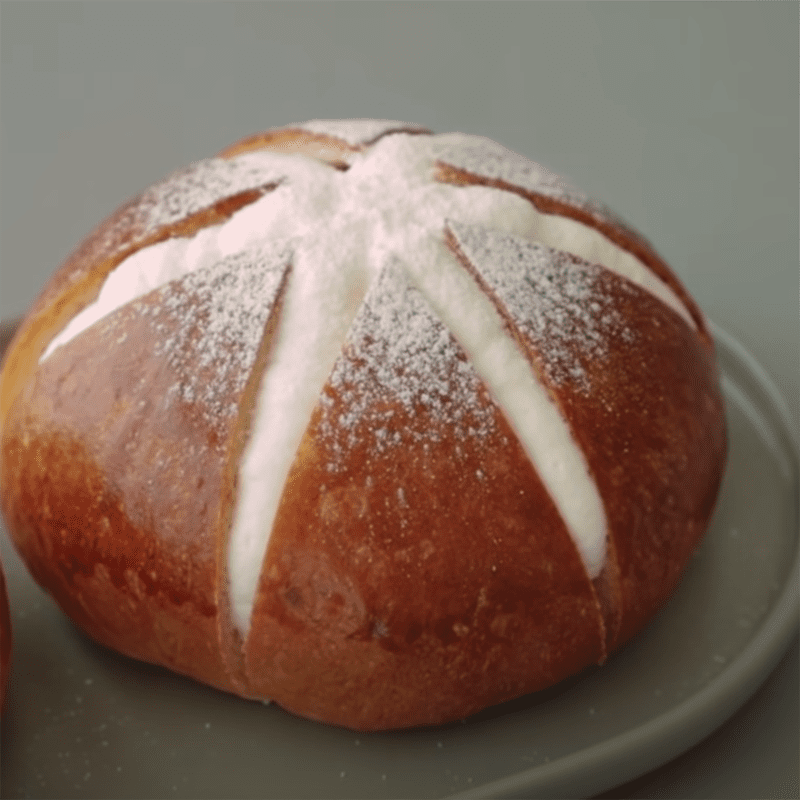 Step 9 Final product Milk cream bread