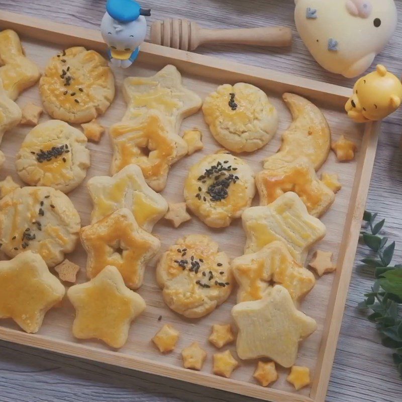 Step 6 Product Salted egg cookies without an oven