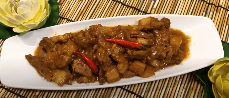 Step 4 Final Product Braised Meat with Fermented Soybeans