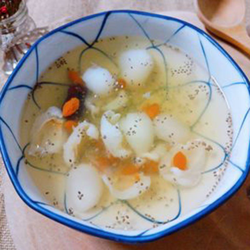 Step 3 Final Product Steamed Bird's Nest with Lychee