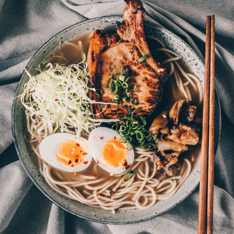 Step 8 Final product Miso ramen