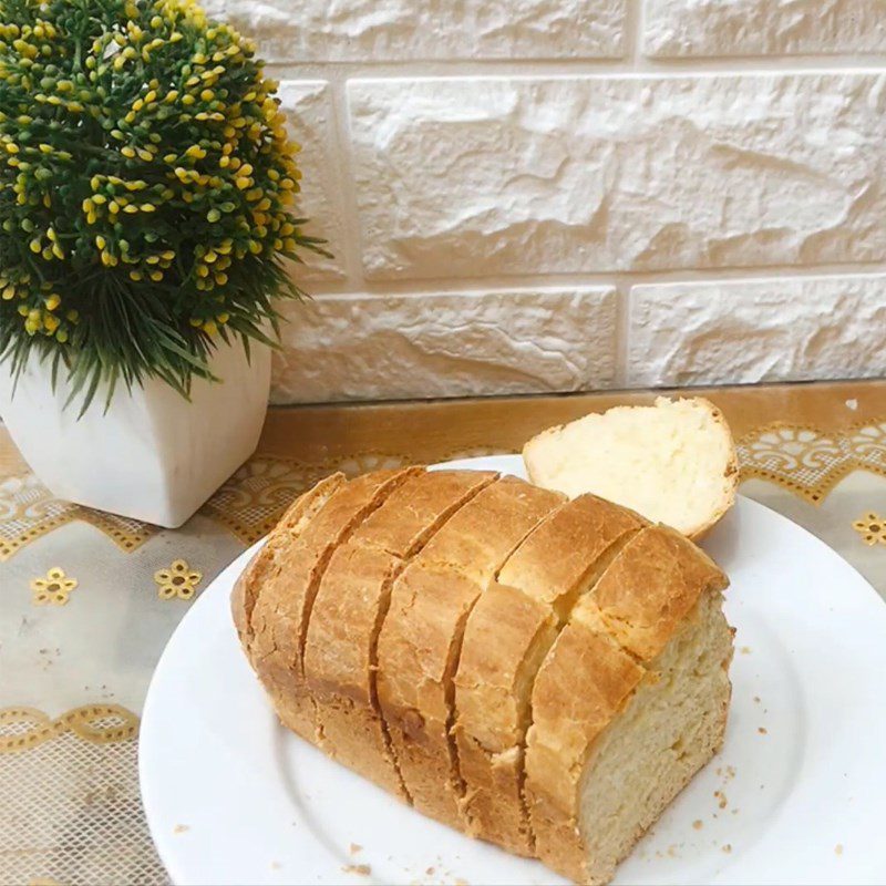 Step 6 Final product Loaf bread using an air fryer