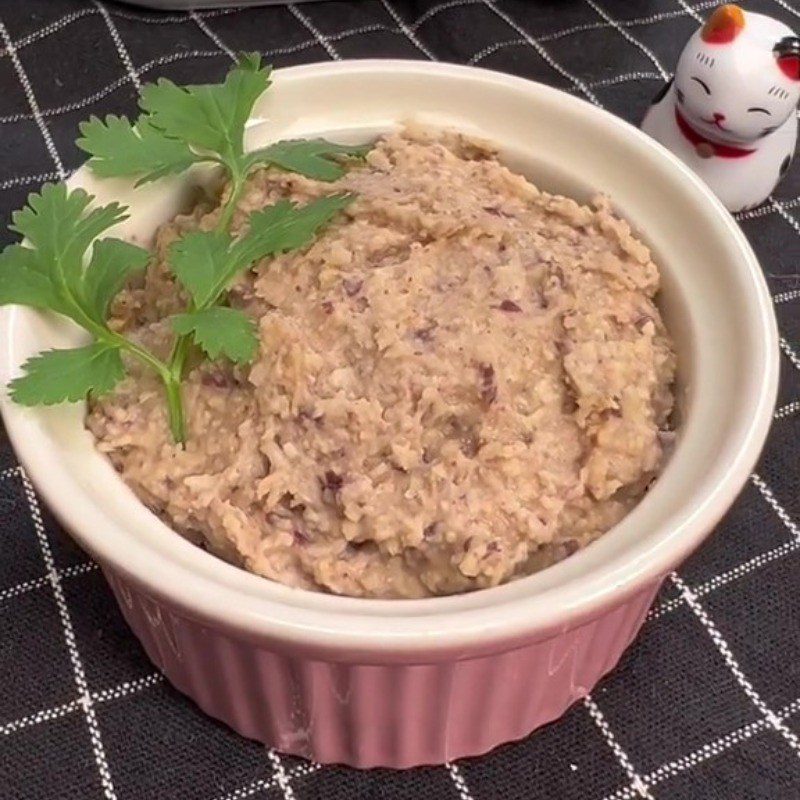 Step 5 Final product Vegetarian pate with red beans