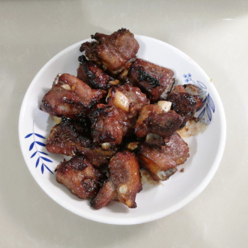 Step 4 Finished Product Grilled Ribs with Five Spices using an Air Fryer