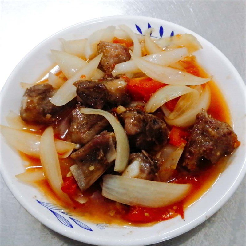 Step 5 Final Product Sweet and sour ribs (recipe shared by user)