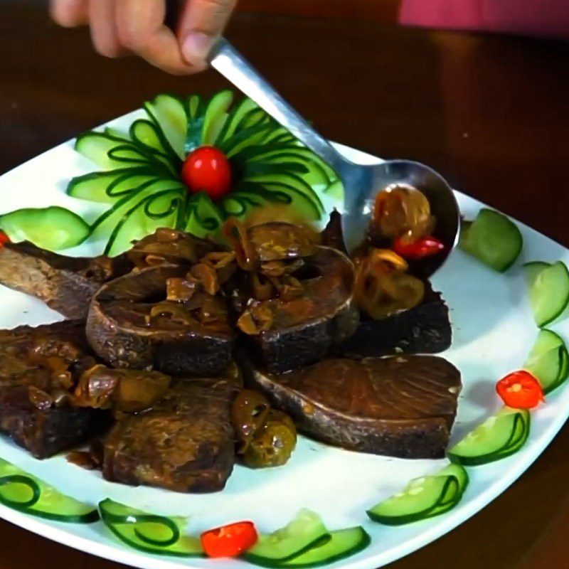 Step 4 Final Product Braised Fish with Sour Tamarind