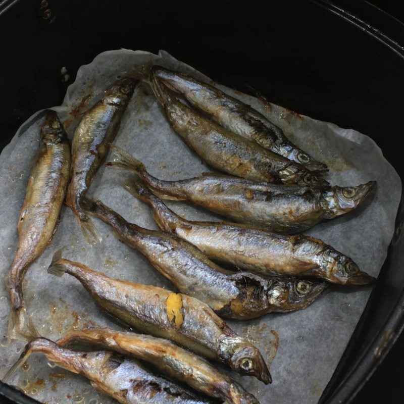 Step 4 Final product Fried fish using an air fryer