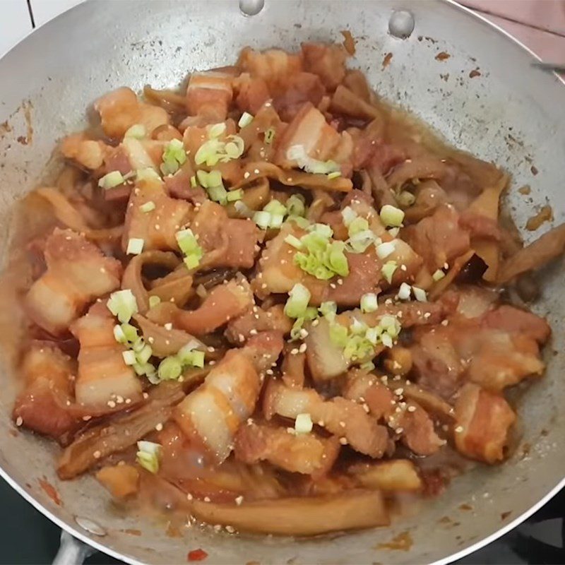 Step 4 Final Product Pickled Radish Braised Meat