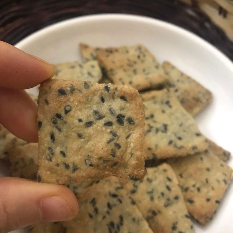 Step 3 Final Product Black Sesame Cake (Recipe shared by users)