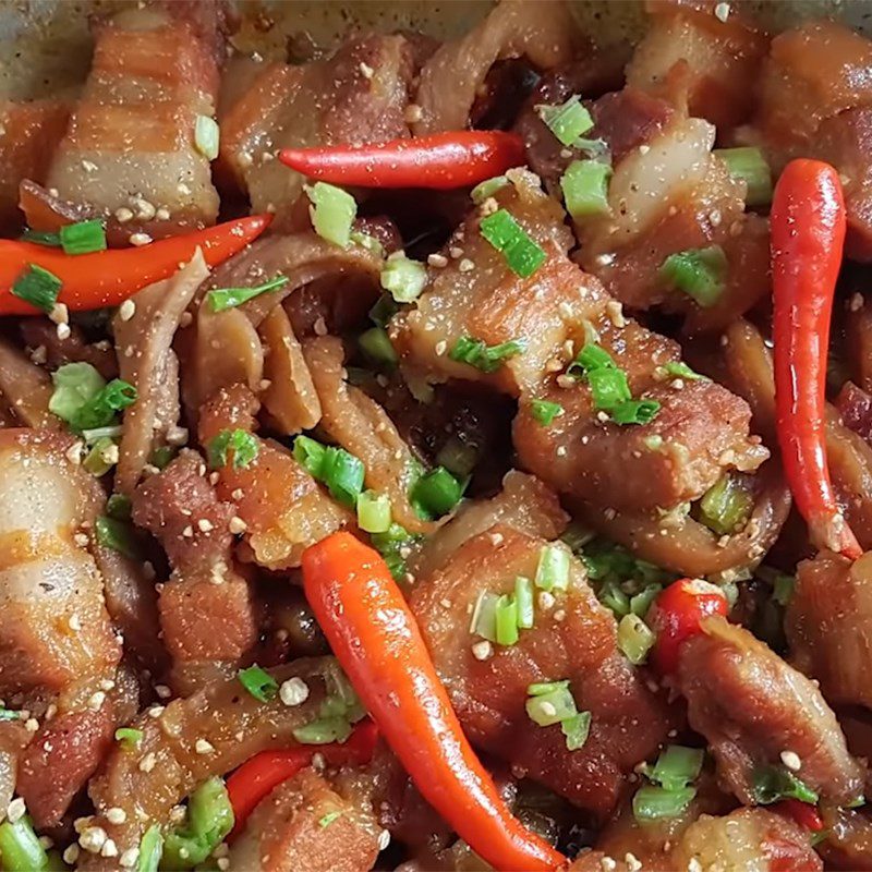 Step 4 Final Product Pickled Radish Braised Meat