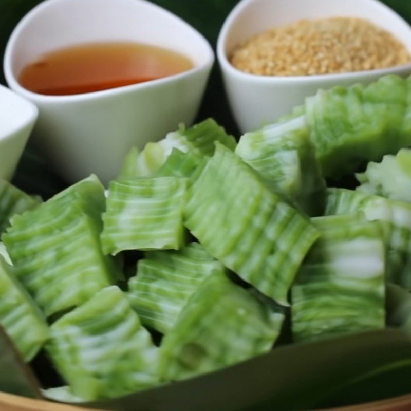 Step 7 Finished Product Pandan Leaf Gelatin Cake - Sweet Gelatin Cake